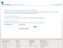 Tablet Screenshot of entreprises.retraite.ag2rlamondiale.fr