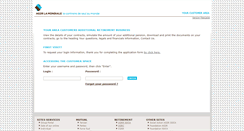 Desktop Screenshot of clients.retraite.ag2rlamondiale.fr